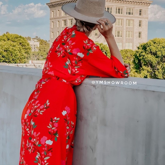 ZARA long floral dress - Picture 7 of 13